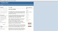 Desktop Screenshot of mingfangblog.blogs.dhnet.be