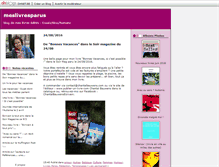 Tablet Screenshot of meslivresparus.blogs.dhnet.be