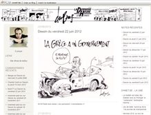 Tablet Screenshot of dubus.blogs.dhnet.be