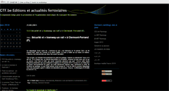 Desktop Screenshot of gtfeditionsetactualitesferroviaires.blogs.dhnet.be