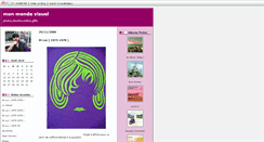 Desktop Screenshot of monmondevisuel.blogs.dhnet.be