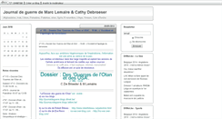 Desktop Screenshot of journaldeguerre.blogs.dhnet.be