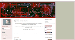 Desktop Screenshot of laboiteachiffons.blogs.dhnet.be