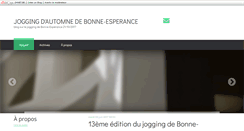Desktop Screenshot of joggingbones.blogs.dhnet.be