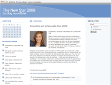 Tablet Screenshot of nouvellestar2008.blogs.dhnet.be
