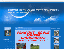 Tablet Screenshot of fraipontetnessonvaux.blogs.dhnet.be