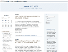 Tablet Screenshot of andregilain.blogs.dhnet.be