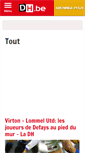 Mobile Screenshot of actualite-sportive.dhnet.be