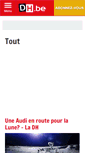 Mobile Screenshot of actualite-pratique.dhnet.be