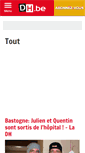 Mobile Screenshot of actualite-regionale.dhnet.be